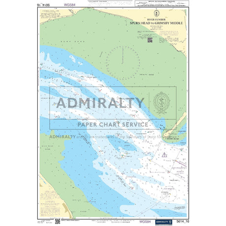Nautical chart 5614_16 River Humber - Spurn Head to Grimsby Middle