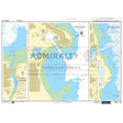 Nautical chart 5615_18 Whitby Harbour on the Yorkshire coast with 3 panels