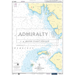Nautical chart 5616_12 Rum to Loch Bracadale on Skye