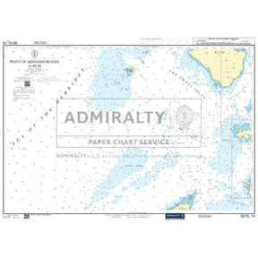 Nautical chart 5616_14 Point of Ardnamurchan to Rùm on the west Highland coast