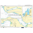 Nautical chart 5616_17 Loch Hourn in the western Highlands with 4 panels