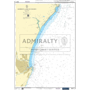 Nautical chart 5617_4 Aberdeen to Bay of Cruden on the east Scotland coast