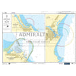 Nautical chart 5621_13 Harbours on the East Coast of Ireland with 3 panels