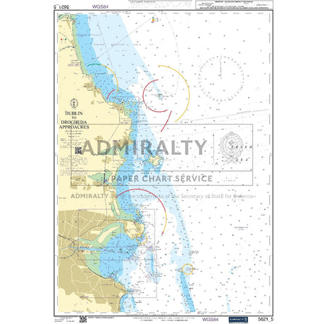 Nautical chart 5621_5 Dublin to Drogheda Approaches