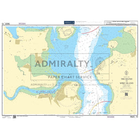 Nautical chart 5622_10 The Sound to Spike Island