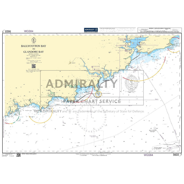 Nautical chart 5622_7 Ballycotton Bay to Glandore Bay