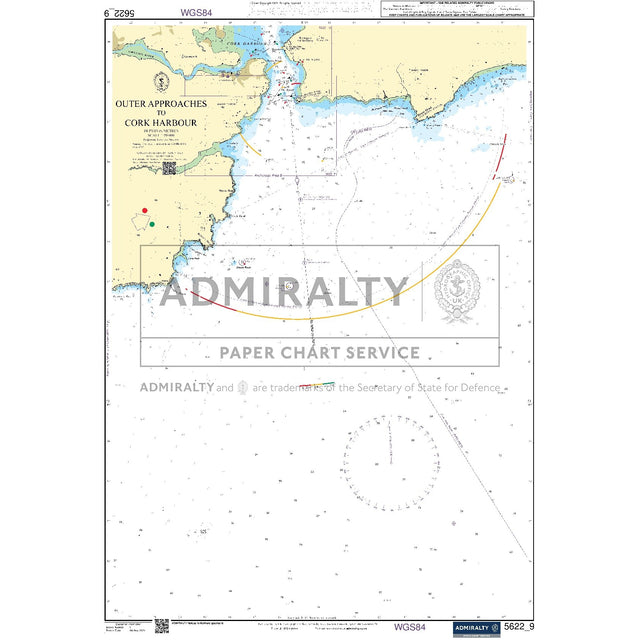 Nautical chart 5622_9 Outer Approaches to Cork Harbour