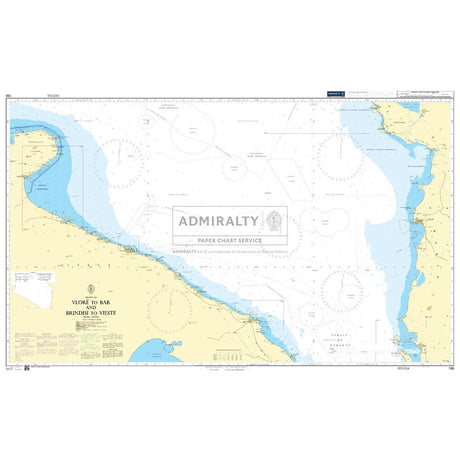 Thumbnail of Admiralty Chart 186: Vlore to Bar and Brindisi to Vieste