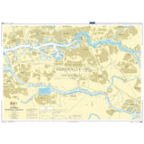 Thumbnail of Admiralty Chart 208: Rotterdam Nieuwe Maas and Oude Maas