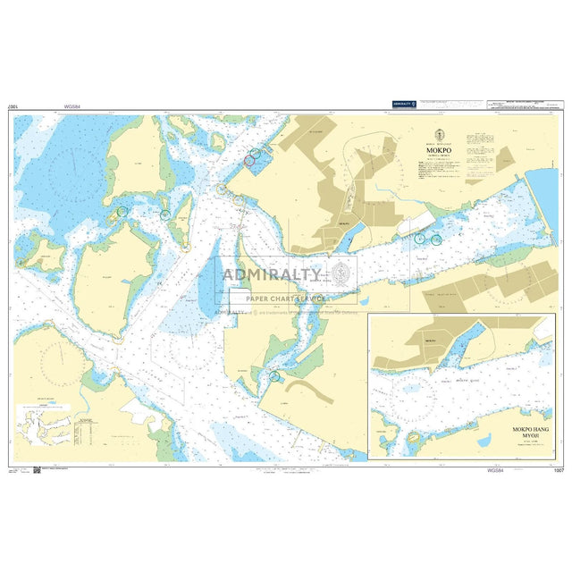 Thumbnail of Admiralty Chart 1007: Mokpo