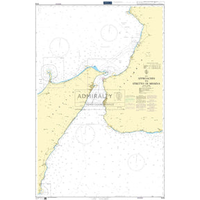 Thumbnail of Admiralty Chart 1018: Approaches to Stretto di Messina
