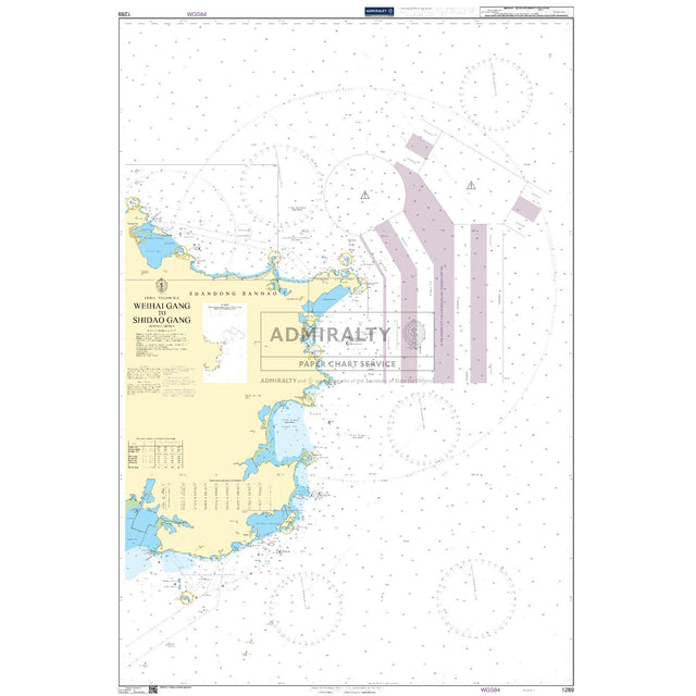 Thumbnail of Admiralty Chart 1289: Weihai Gang to Shidao Gang