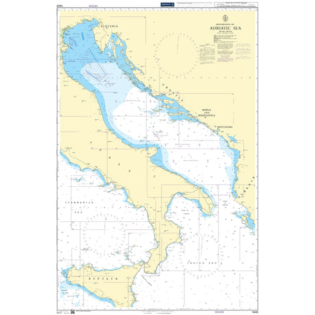 Thumbnail of Admiralty Chart 1440: Adriatic Sea