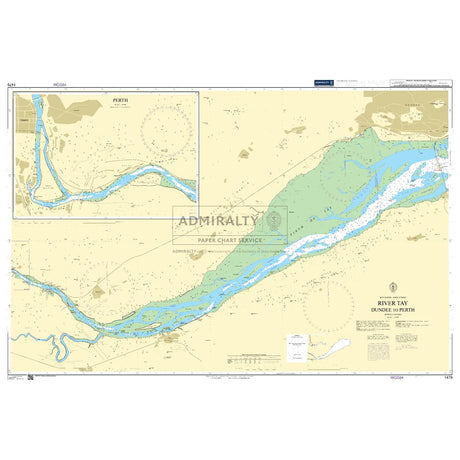 Thumbnail of Admiralty Chart 1479: River Tay Dundee to Perth