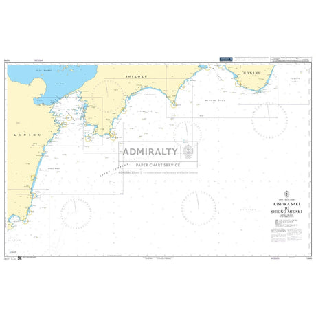 Thumbnail of Admiralty Chart 1648: Kishika Saki to Shiono Misaki
