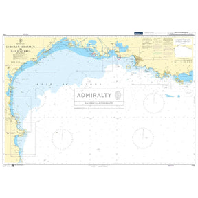 Thumbnail of Admiralty Chart 1705: Cabo San Sebastian to Iles d'Hyeres