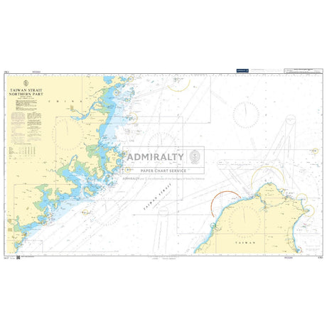 Thumbnail of Admiralty Chart 1761: Taiwan Strait Northern Part