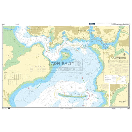 Thumbnail of Admiralty Chart 1967: Plymouth Sound