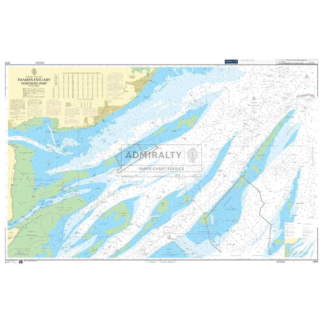 Thumbnail of Admiralty Chart 1975: Thames Estuary Northern Part