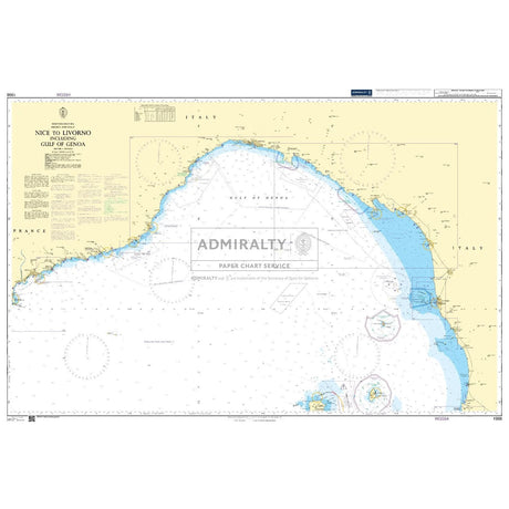Thumbnail of Admiralty Chart 1998: Nice to Livorno including Gulf of Genoa
