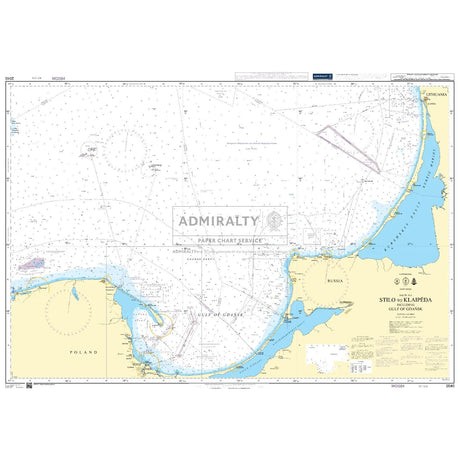 Thumbnail of Admiralty Chart 2040: Stilo to Klaipeda including Gulf of Gdansk