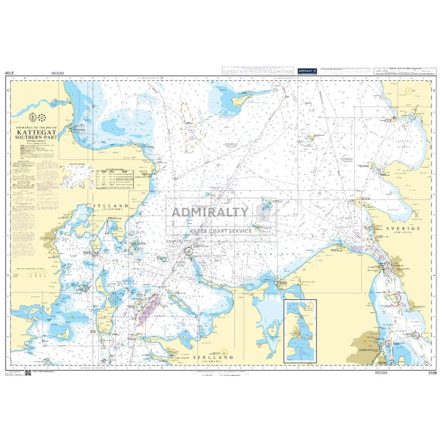 Thumbnail of Admiralty Chart 2108: Kattegat Southern Part