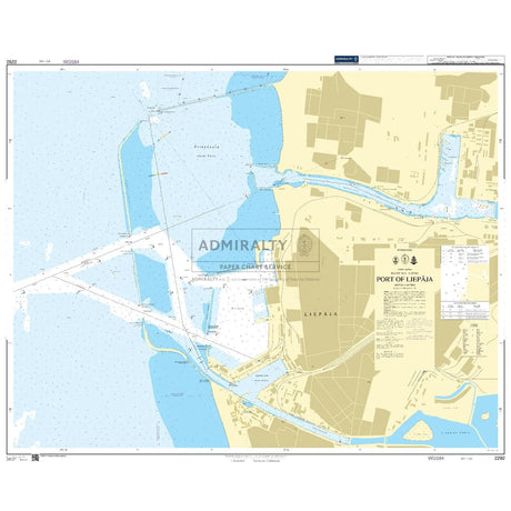 Thumbnail of Admiralty Chart 2292: Port of Liepaja