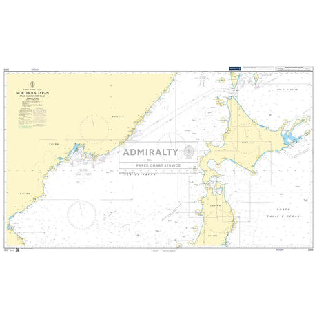 Thumbnail of Admiralty Chart 2293: Northern Japan and Adjacent Seas