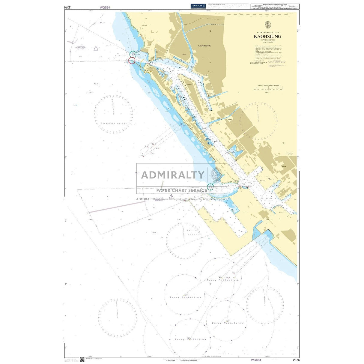 Thumbnail of Admiralty Chart 2376: Kaohsiung