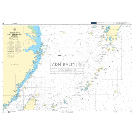Thumbnail of Admiralty Chart 2412: East China Sea