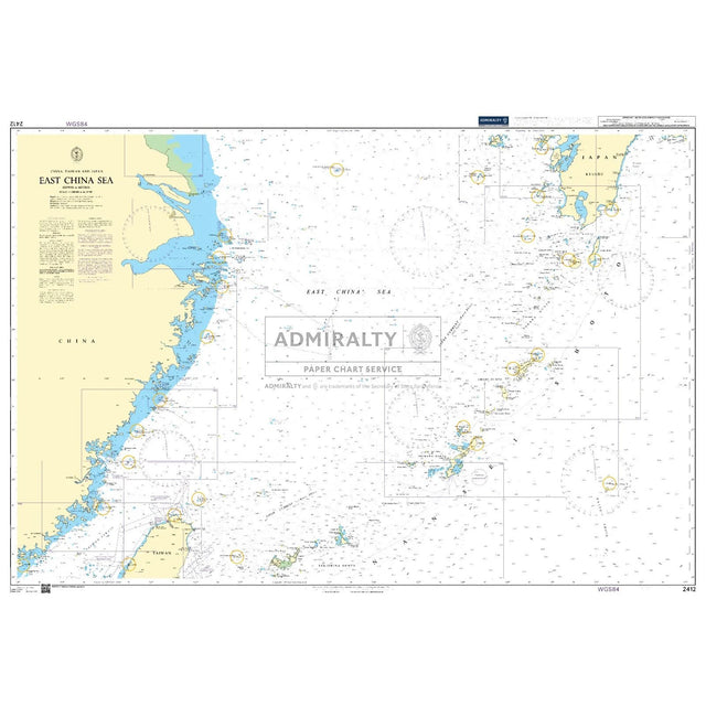 Thumbnail of Admiralty Chart 2412: East China Sea