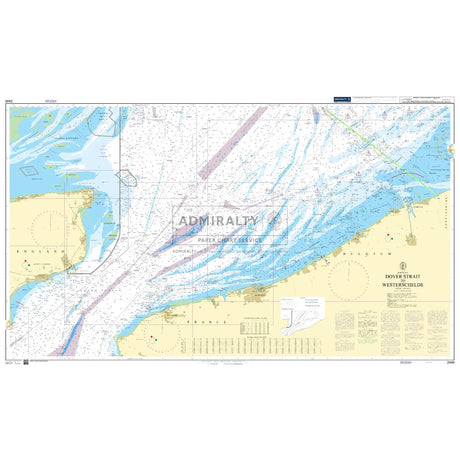 Thumbnail of Admiralty Chart 2449: Dover Strait to Westerschelde