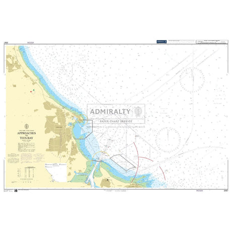 Thumbnail of Admiralty Chart 2567: Approaches to Tees Bay