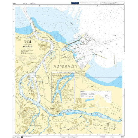 Thumbnail of Admiralty Chart 2637: Gdansk