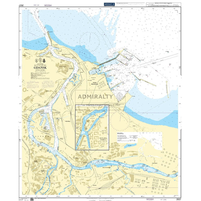 Thumbnail of Admiralty Chart 2637: Gdansk