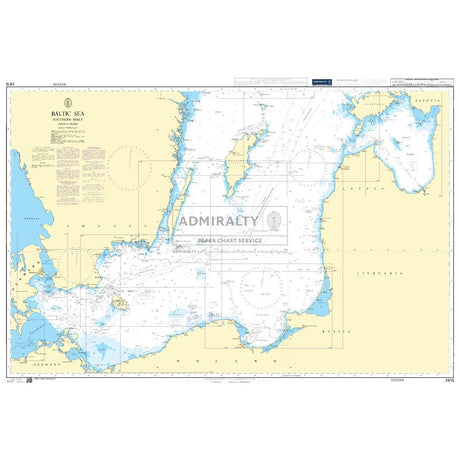 Thumbnail of Admiralty Chart 2816: Baltic Sea Southern Sheet