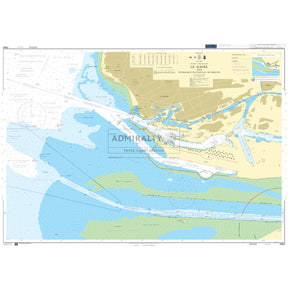 Thumbnail of Admiralty Chart 2990: Le Havre and Entrance to Chenal de Rouen