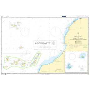 Thumbnail of Admiralty Chart 3133: Casablanca to Islas Canarias (Including Arquipelago da Madeira)
