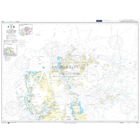 Thumbnail of Admiralty Chart 3136: Svalbard Northern Part