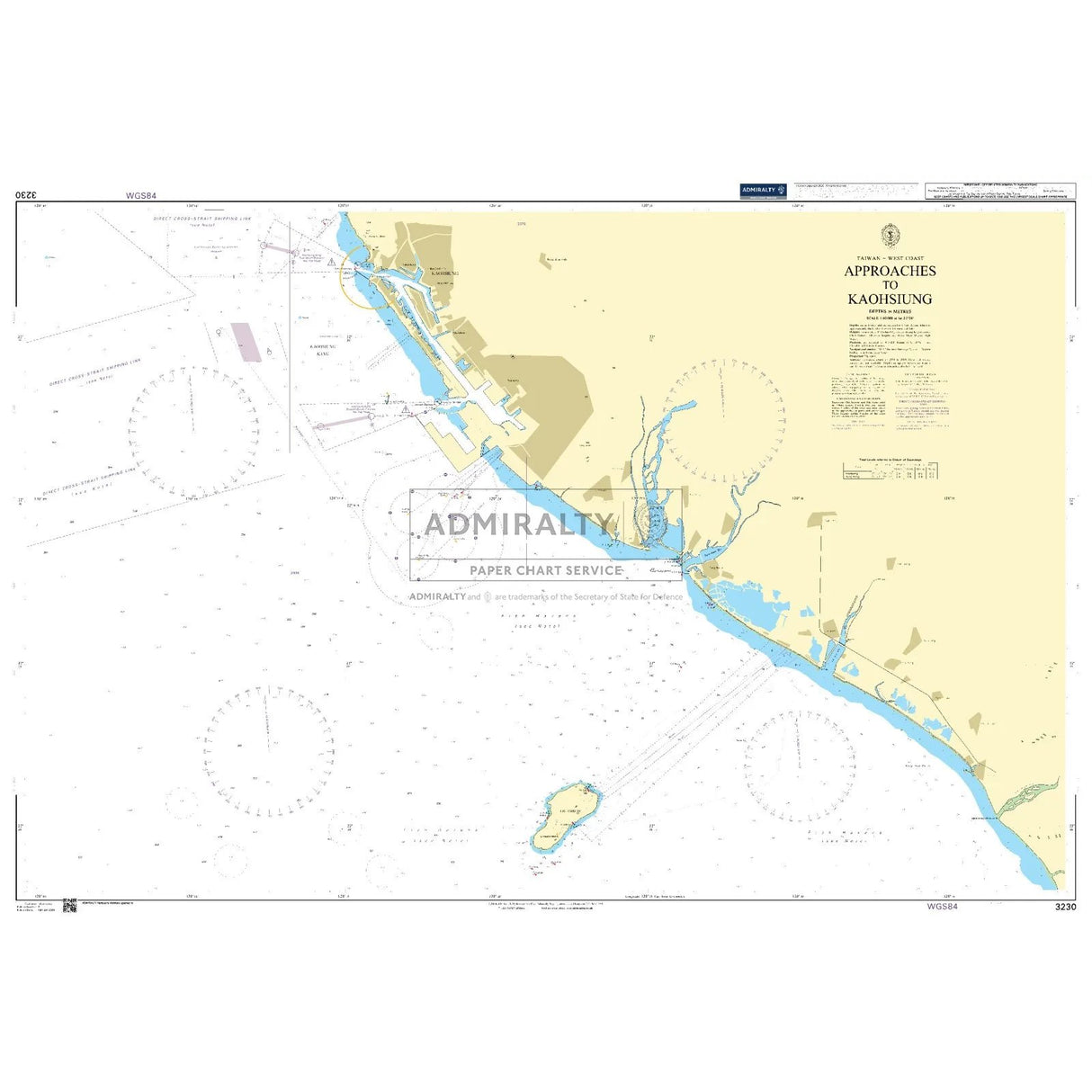 Thumbnail of Admiralty Chart 3230: Approaches to Kaohsiung
