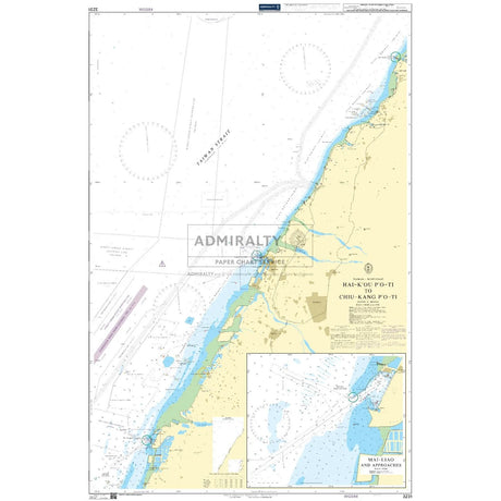 Thumbnail of Admiralty Chart 3231: Hai-K'ou P'o-Ti to Chiu-Kang P'o-Ti