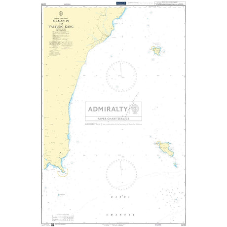 Thumbnail of Admiralty Chart 3233: O-Luan Pi to T'ai-Tung Kang