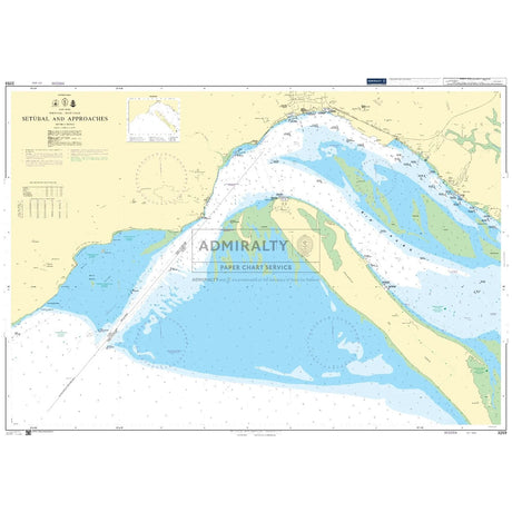 Thumbnail of Admiralty Chart 3259: Setubal and Approaches