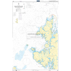 Thumbnail of Admiralty Chart 3281: Shetland Islands North-West Sheet