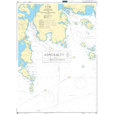 Thumbnail of Admiralty Chart 3391: Approaches to Gwangyang Hang