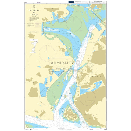 Thumbnail of Admiralty Chart 3452: Gulang Yu to Xinglin