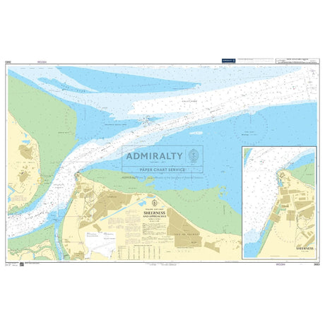 Thumbnail of Admiralty Chart 3683: Sheerness and Approaches