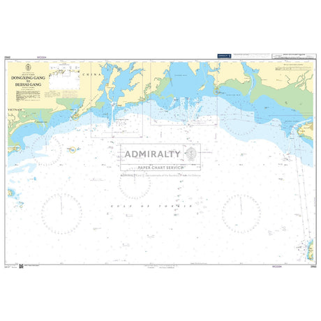 Thumbnail of Admiralty Chart 3992: Dongxing Gang to Beihai Gang