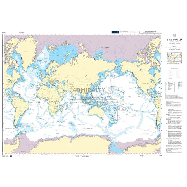 Thumbnail of Admiralty Chart 4000: The World