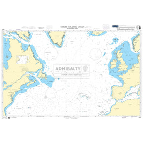 Thumbnail of Admiralty Chart 4011: North Atlantic Ocean Northern Part